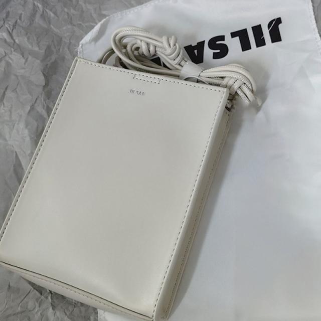 JIL SANDER ジルサンダー タングルショルダーバッグ ホワイト TANGLE